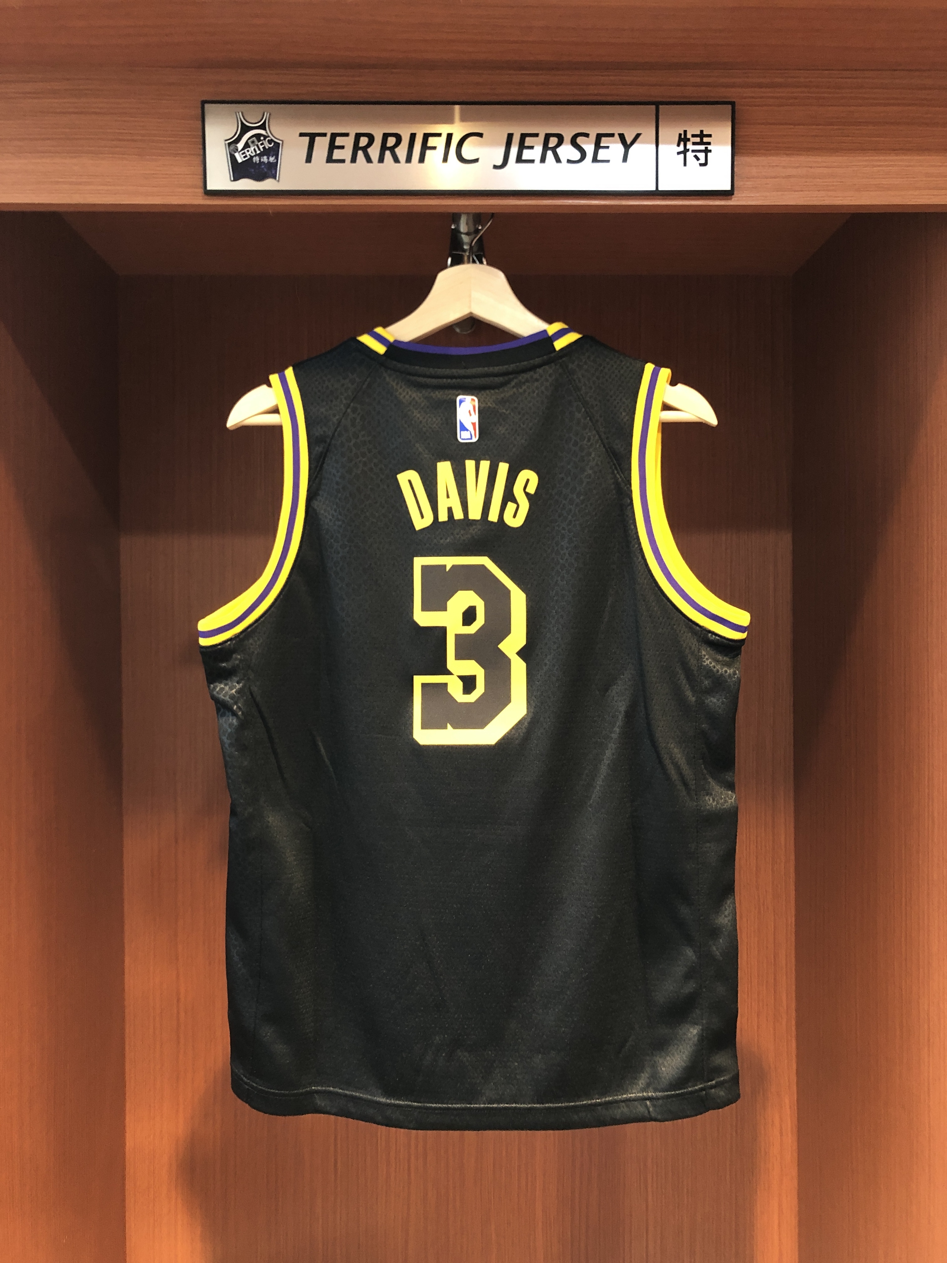 NBA球衣 Anthony Davis 洛杉磯湖人城市 蛇紋 City Nike Youth Swingman 球迷版 青年版 熱轉印 全新