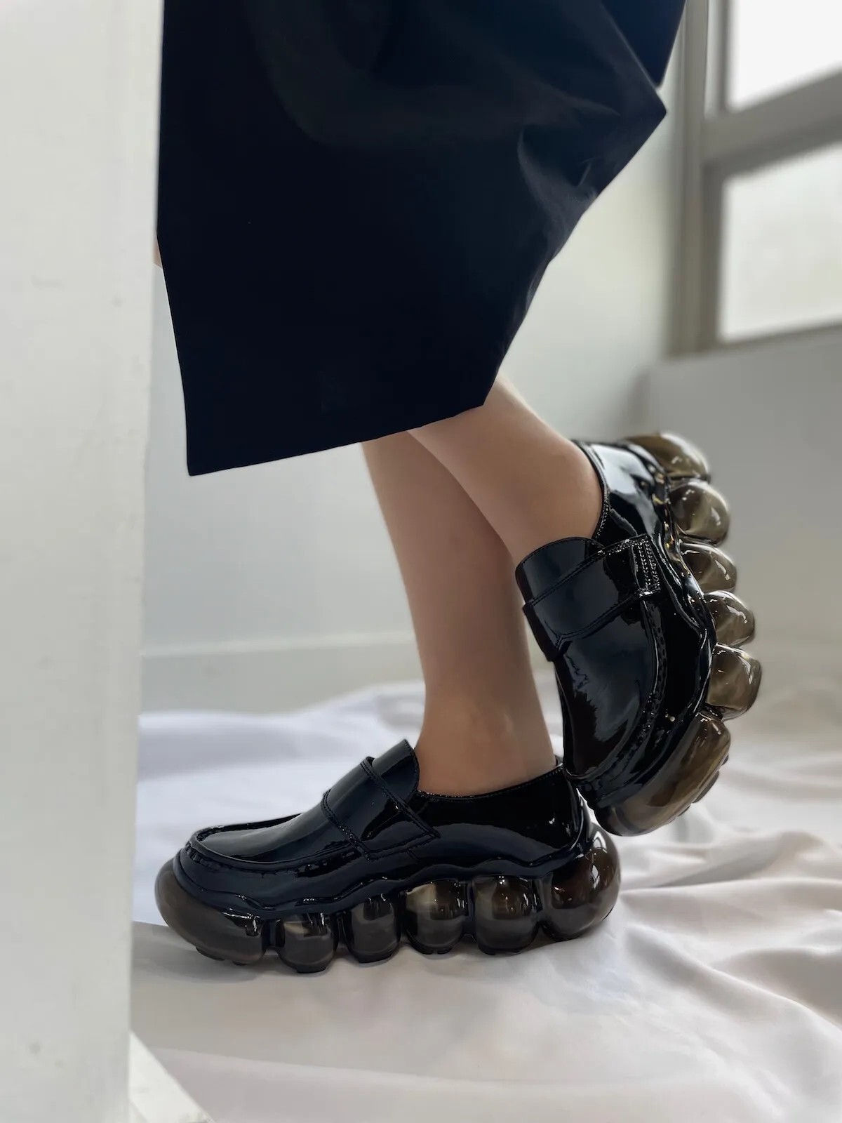 【Focus Store】預購 Grounds Jewelry Loafer "Black" 黑色 樂福 充氣 JWLL-003-BK-BK