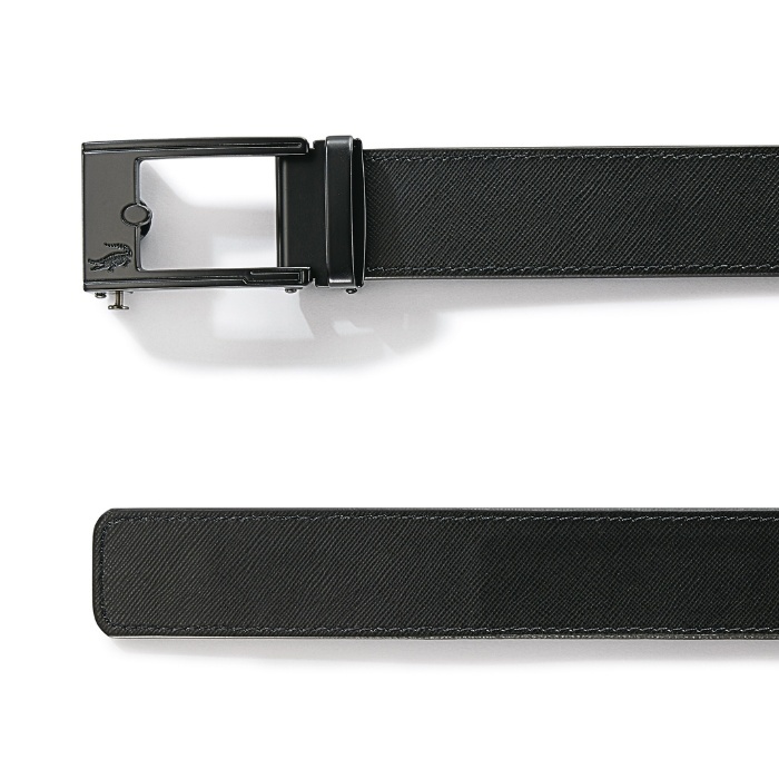 十字紋皮革皮帶