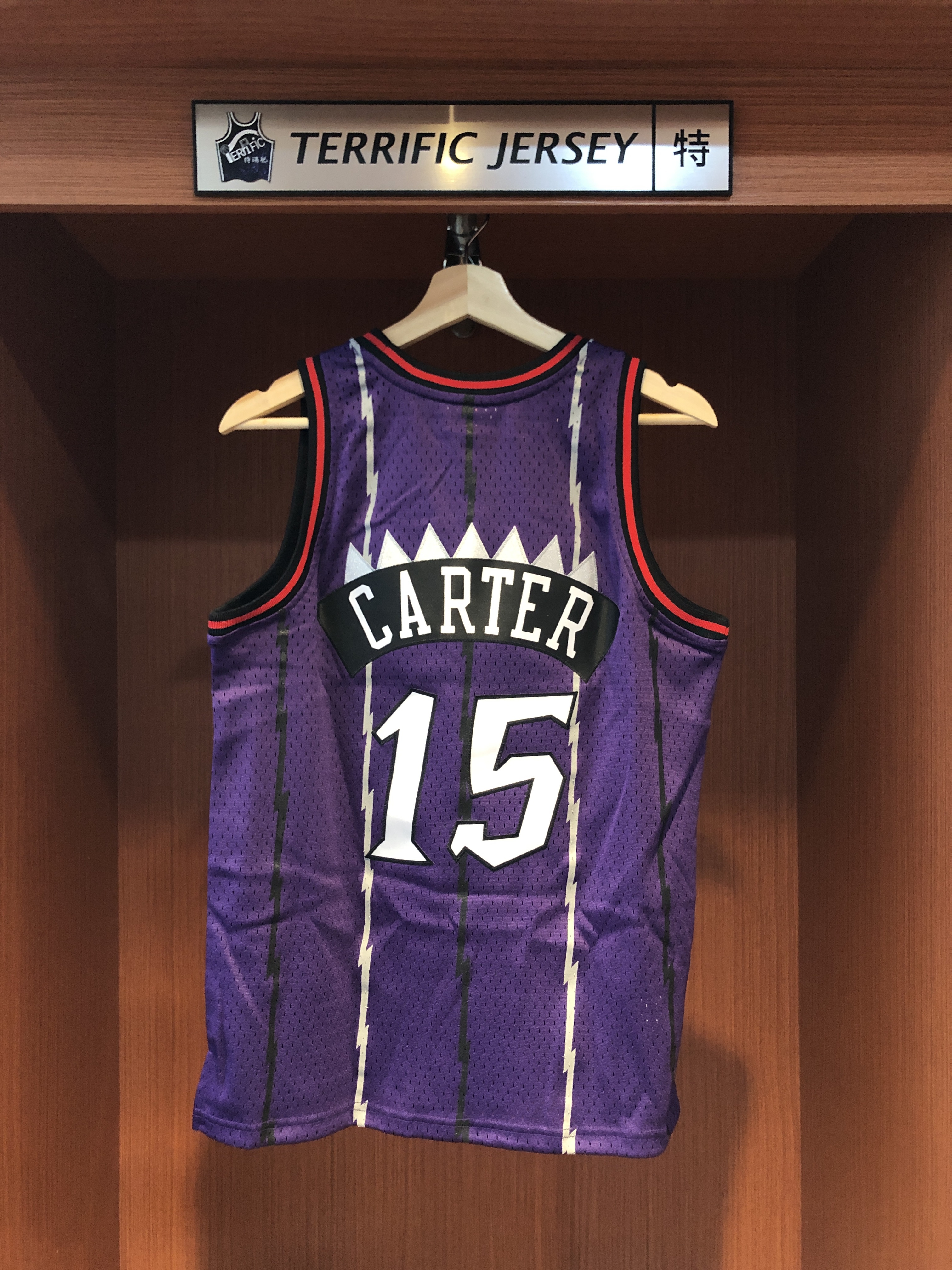 NBA球衣 Vince Carter 多倫多暴龍 復古 紫大圖 M&N Youth Swingman 球迷版 青年版 電繡 全新
