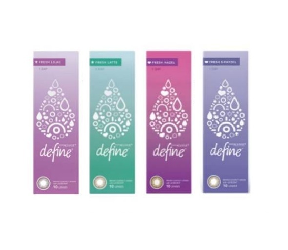 ACUVUE define安視優睛漾水凝花眸系列彩色日拋10片裝