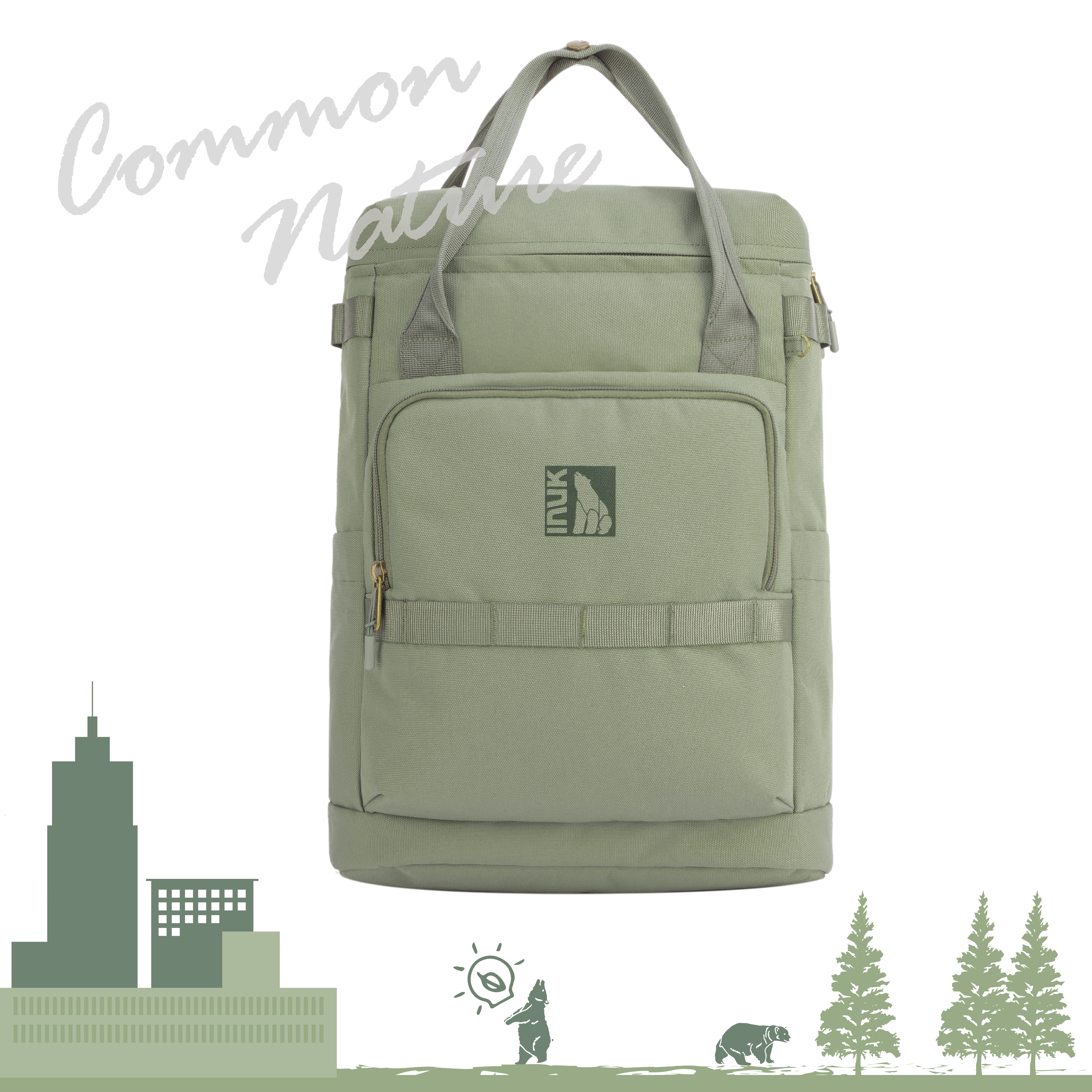 【INUK】環保調色盤系列 | Eco Primary Bucket_RP 大地綠