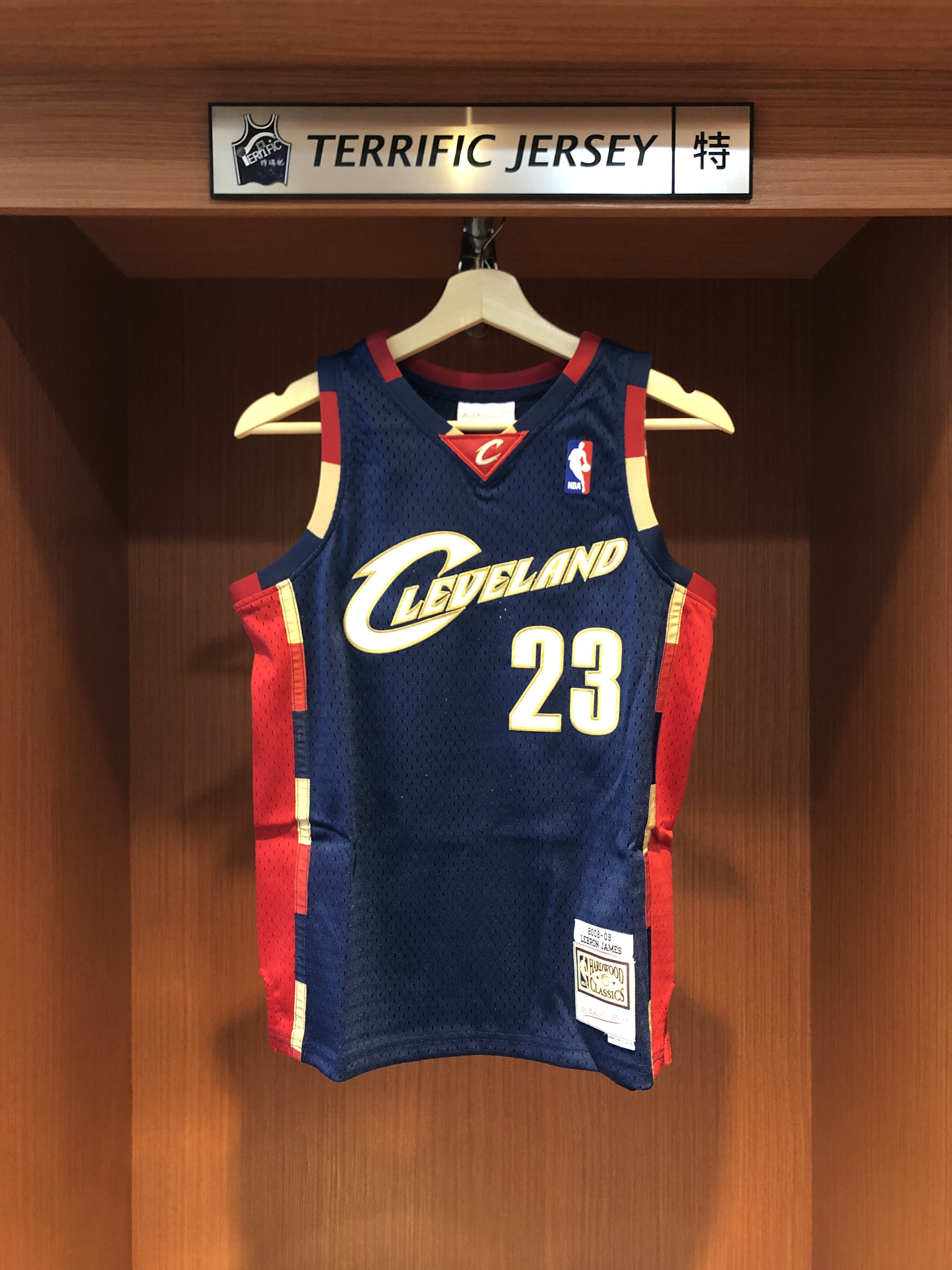 NBA球衣 Lebron James 克里夫蘭騎士 深藍 新人年 M&N Youth Swingman 球迷版 青年版 電繡 全新