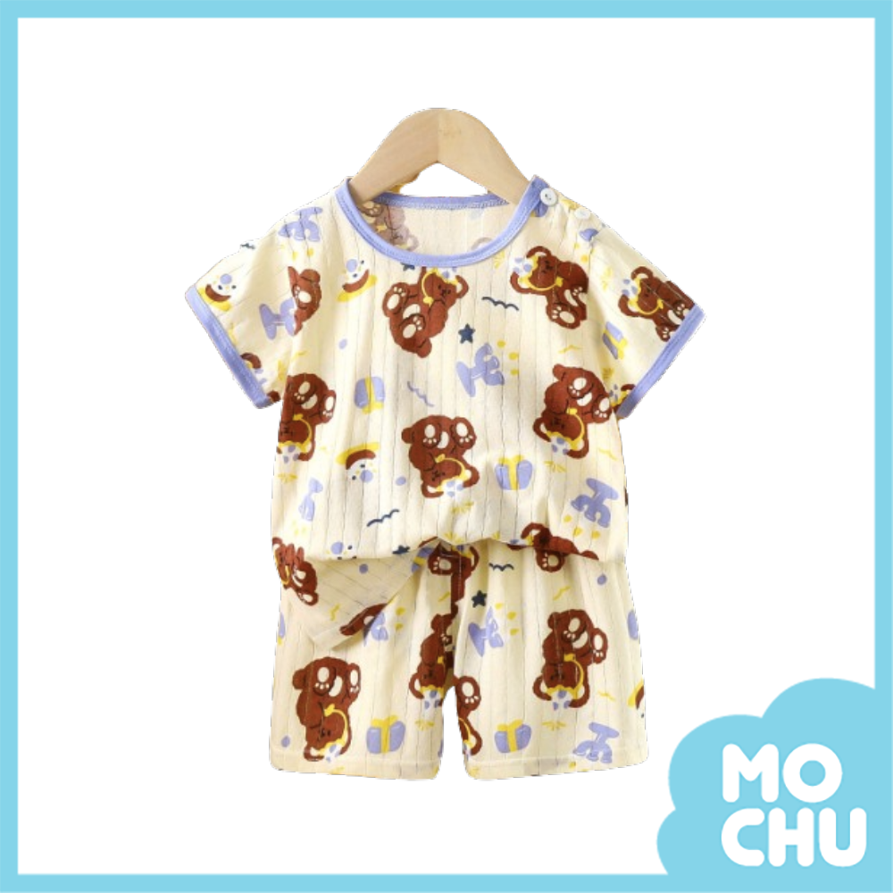幸福熊短袖家居套裝