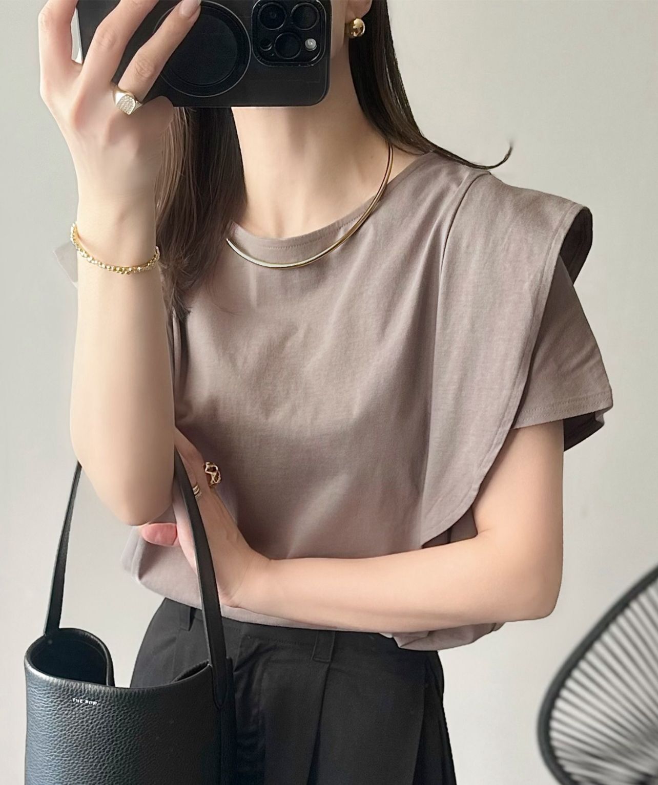 【預購】JN072504 classicalelf 女裝荷葉邊短袖上衣