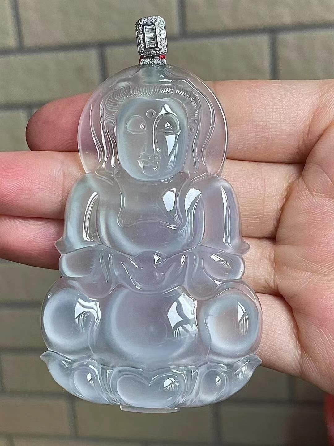 7205569 翡翠冰種觀音