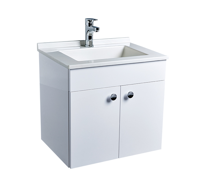 OVO京典衛浴 人造石檯面盆WAT15-60/HB60-6/F8055 *訂製白灰紋人造石檯面盆