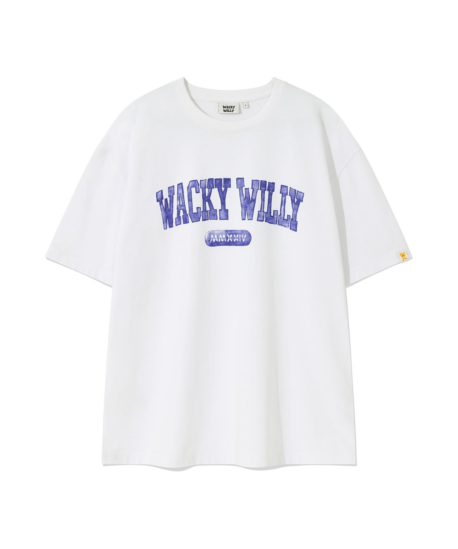 WACKY WILLY Arch Typo Short-Sleeve T-Shirt