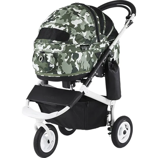 日本AirBuggy Dome2 Brake 高級寵物手推車 15kg - 迷彩 (特別版)