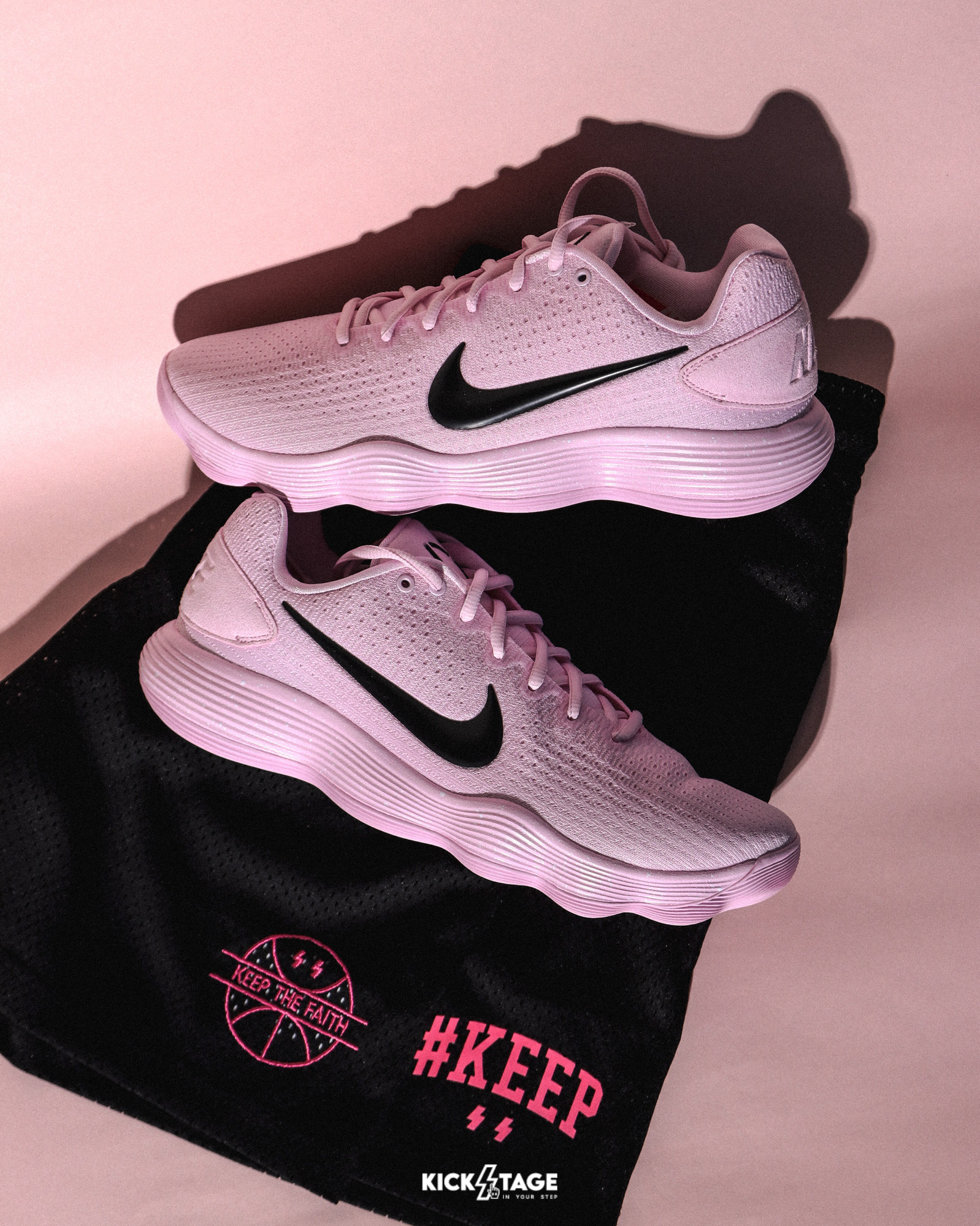 <海外連線代購 >NIKE HYPERDUNK 2017 LOW EP 耐磨緩震 粉色 低筒 籃球鞋【IM3368-606】乳腺癌