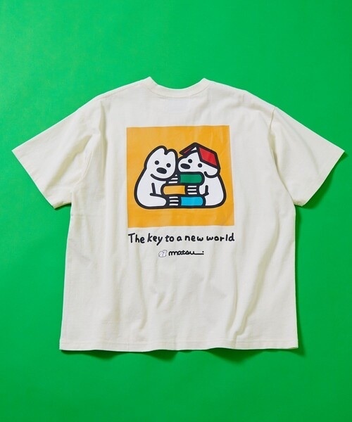 matsui×FREAK'S STORE/ 「books and dogs 」 T-shirt