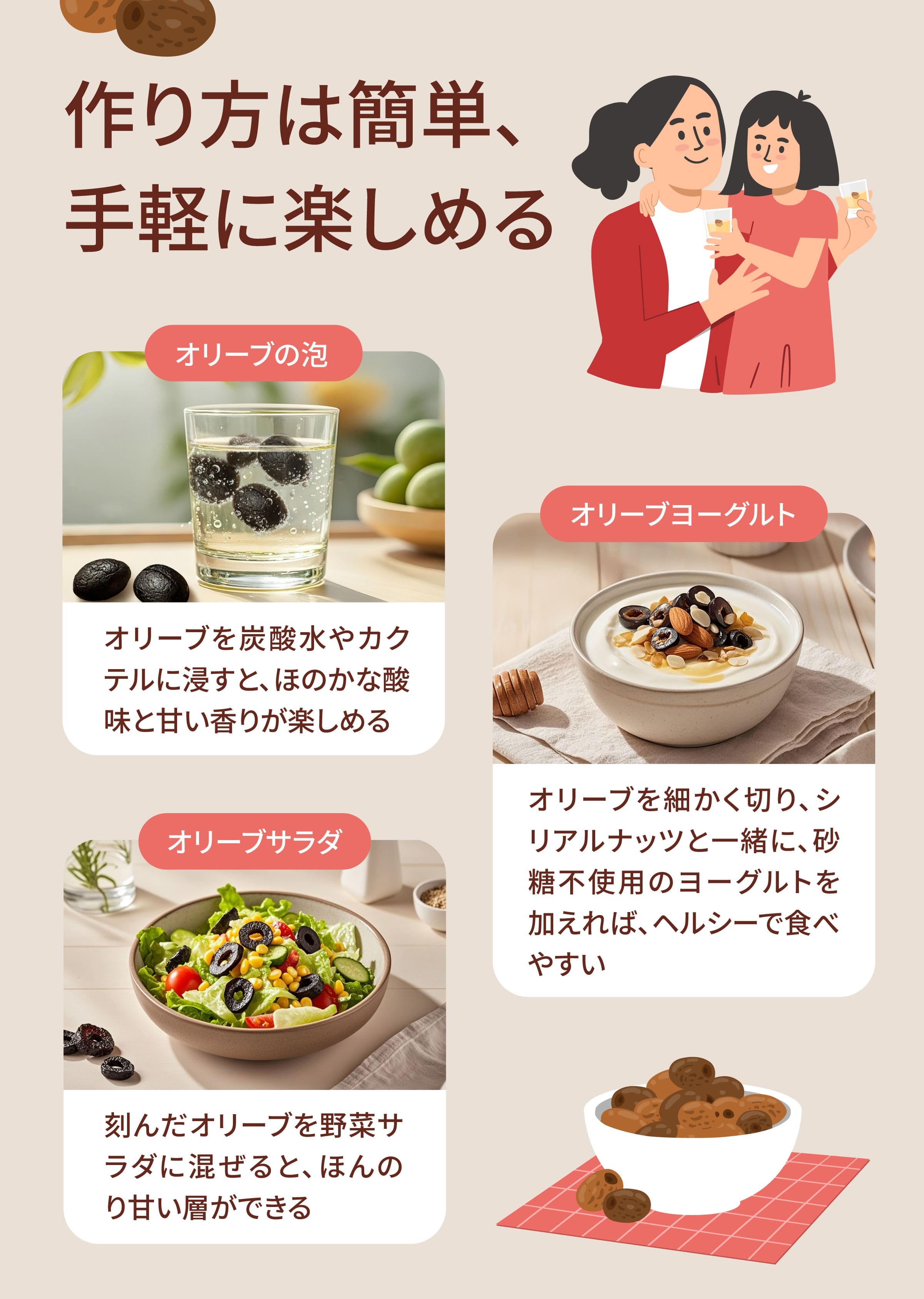 Dengyi 梅酢エキス入りオリーブのお召し上がり方