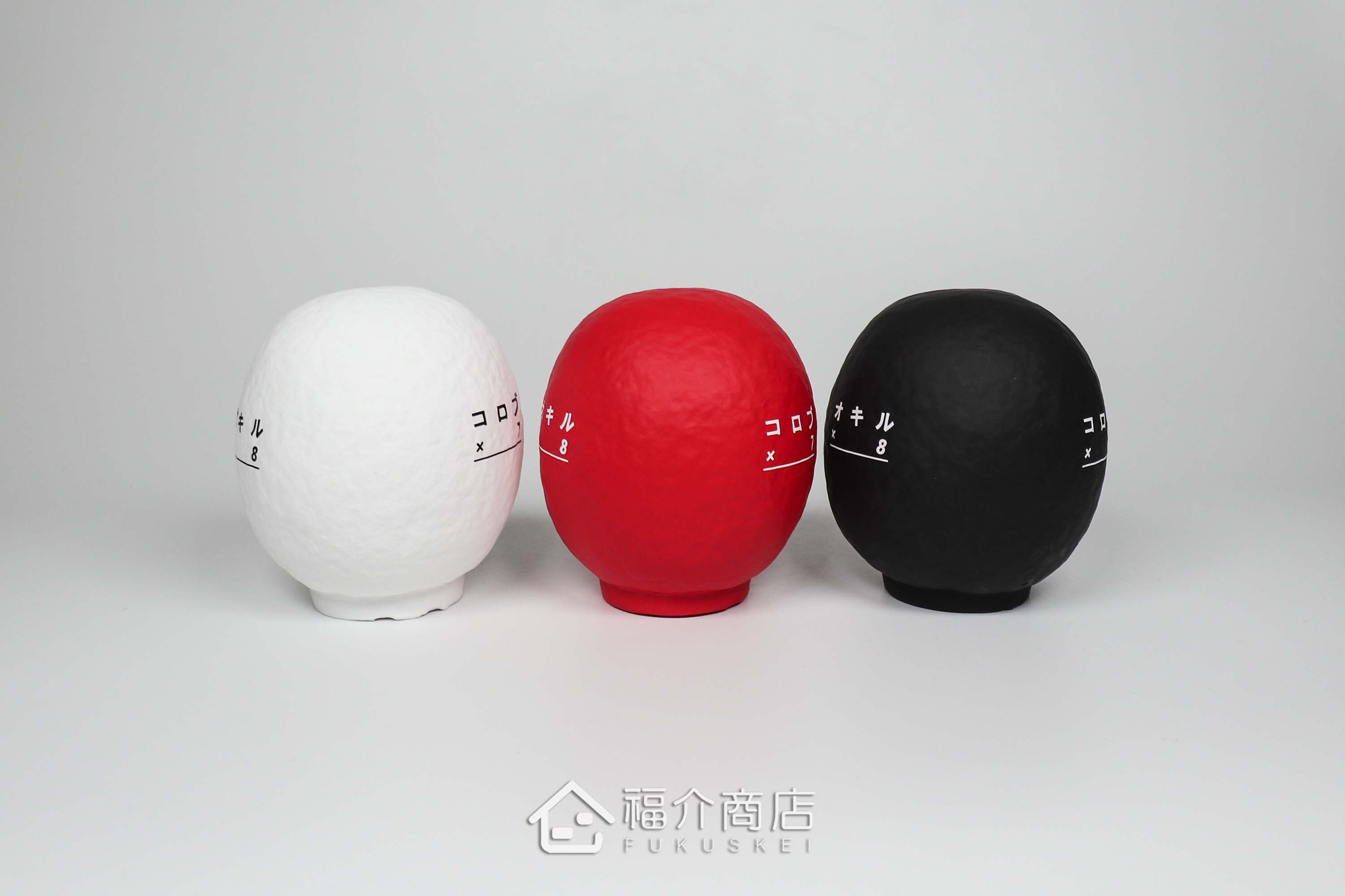 日本達摩不倒翁造型的風水開運置物擺飾