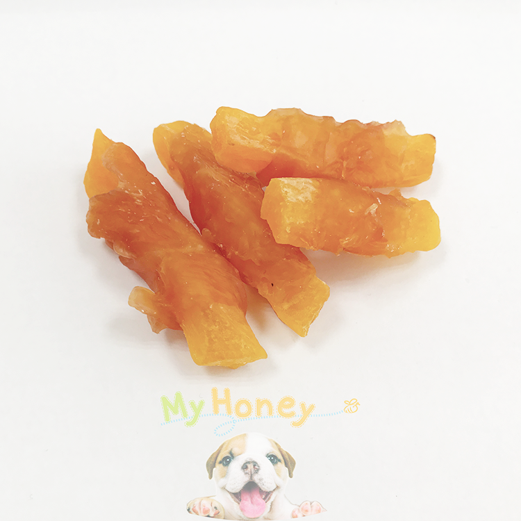 MyHoney Gourmet Chicken Snacks Series 500gr - Combo Twist Sticks- Chicken & Sweet Potato