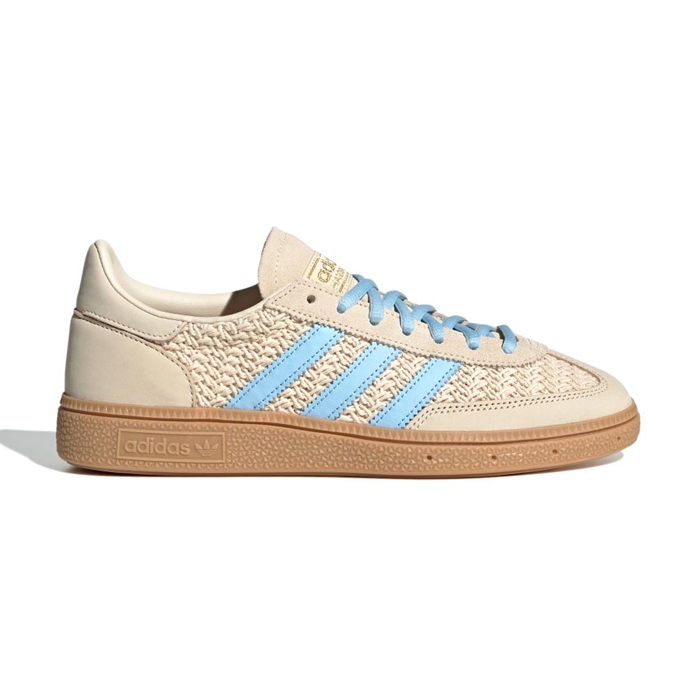Adidas Handball Spezial W 女鞋 藍色 編織 皮革 復古 焦糖底 德訓鞋 休閒鞋 JQ8410