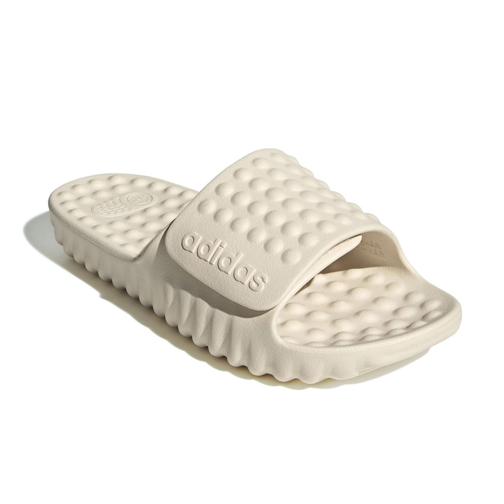 Adidas Adissage 360Rec 男鞋 女鞋 米色 輕便 舒適 可調式 休閒 拖鞋 JQ8057