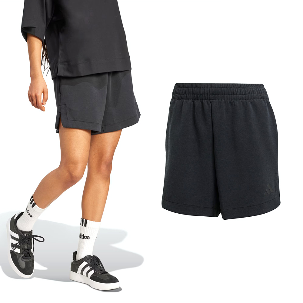 Adidas W All Szn Sl Sh 女款 黑色 訓練 運動 休閒 短褲 JM3751