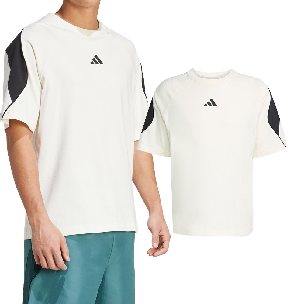 Adidas M Stadium Tee 男款 白色 寬鬆 訓練 運動 休閒 短袖 JX5640
