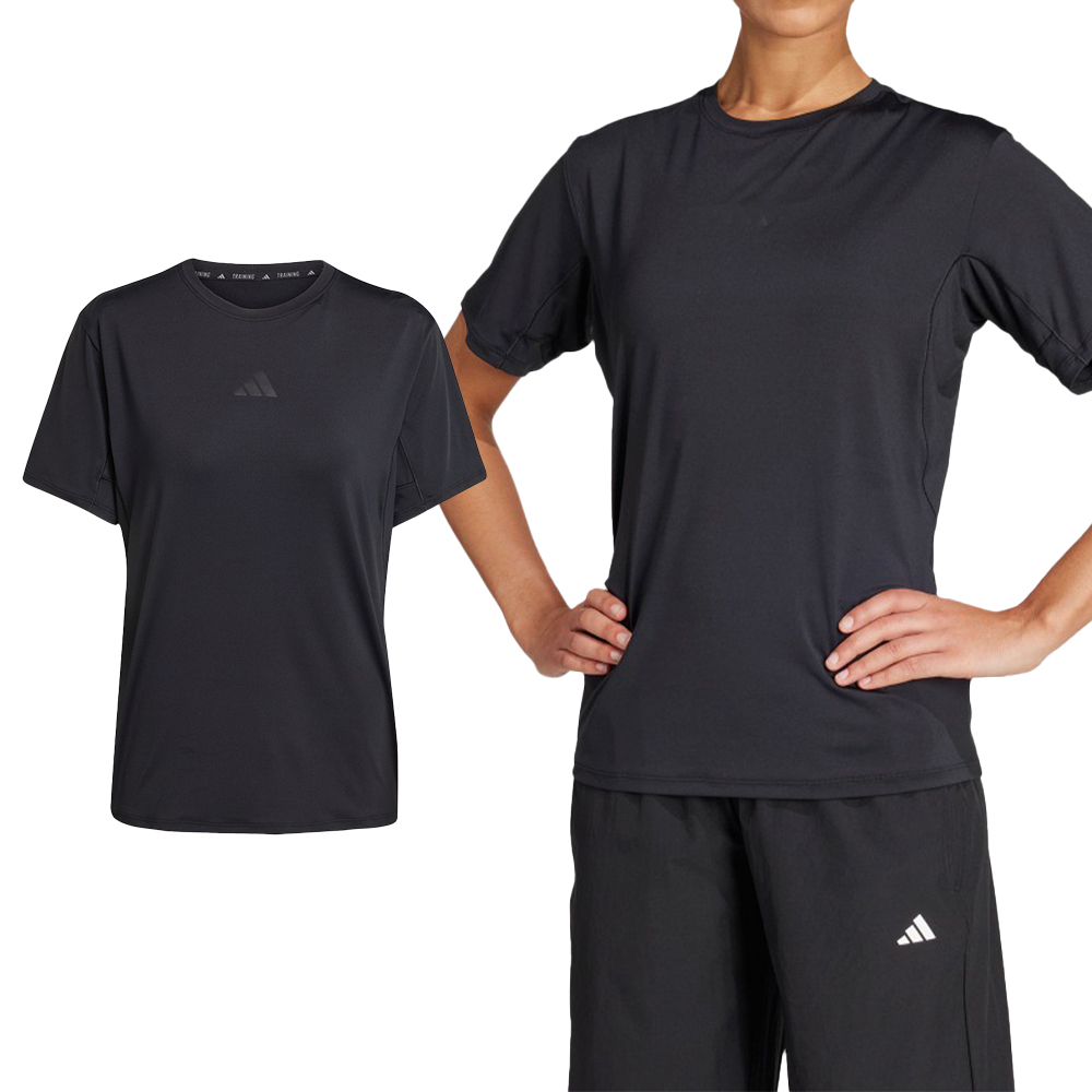 Adidas Wtr D4T G2 T 女款 黑色 吸濕 排汗 訓練 運動 短袖 KB5676