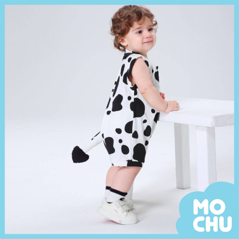 斑點乳牛造型連身衣(二款)
