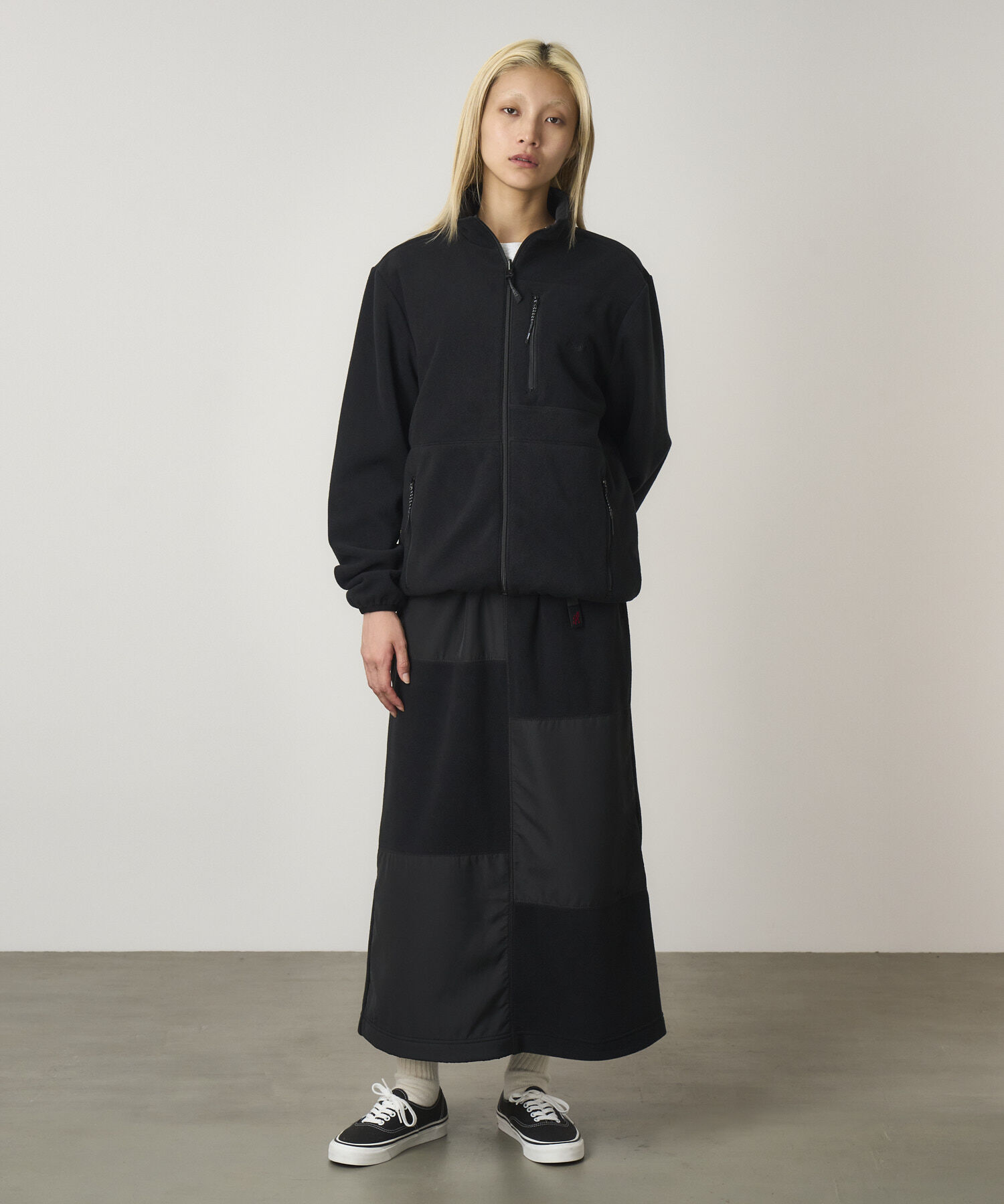 [GRAMICCI] Thermal Fleece Patch Skirt 長裙