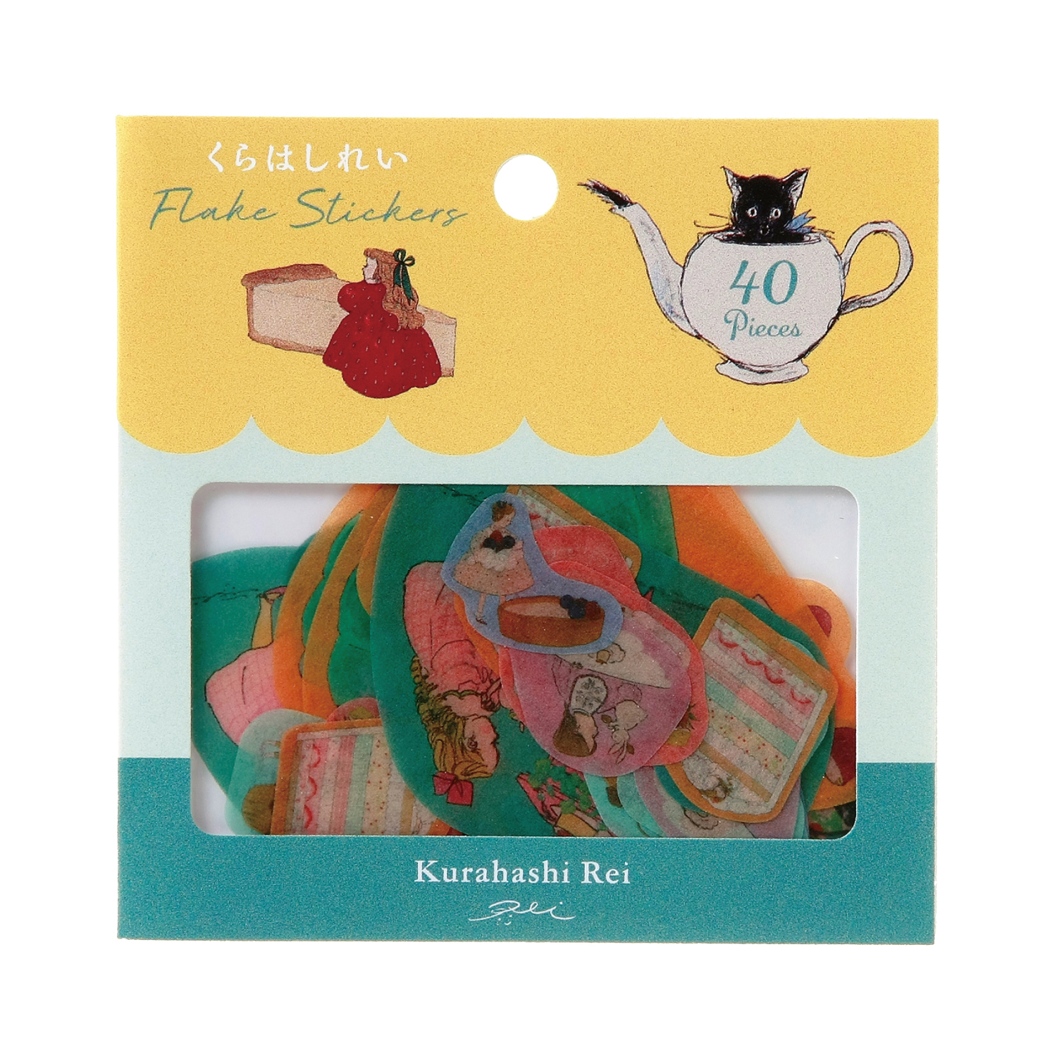 Gakken／Kurahashirei單張貼紙組合