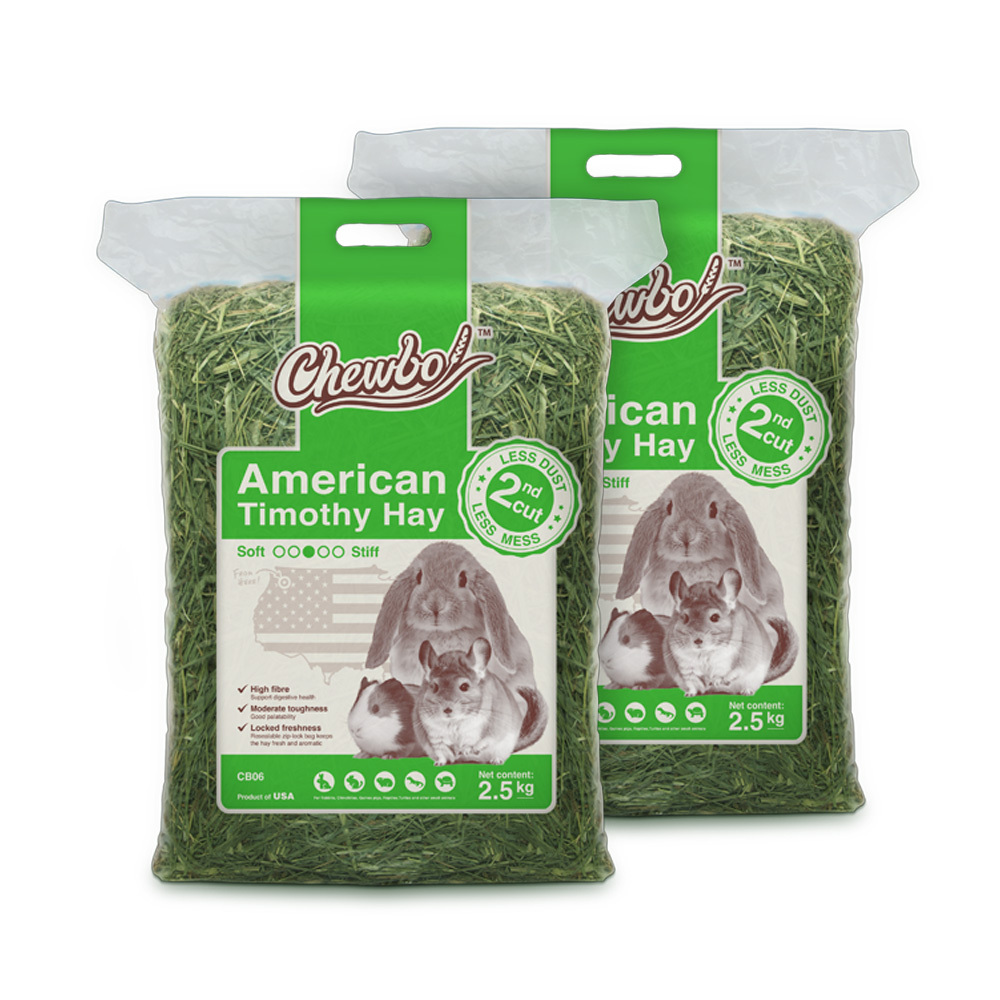 [激荀!] Chewbo 美國提摩西草二割 - 2.5kg x2包