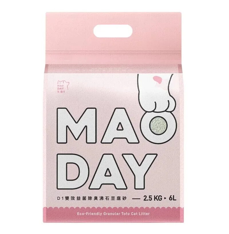 【福利品-16包入】Maoday 毛商行  D1~D5 雙效/三效/四效除臭豆腐砂