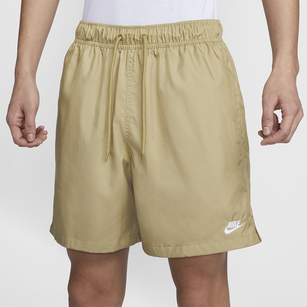 Nike As M Nk Club Flow Short 男款 卡其色 寬鬆 網布內襯 運動 短褲 FN3308-297