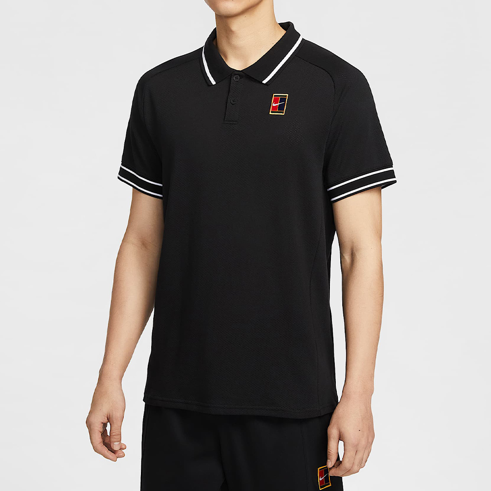 Nike As M Nkct Heritage Polo 男款 黑色 Polo衫 休閒 上衣 短袖 FQ2102-010