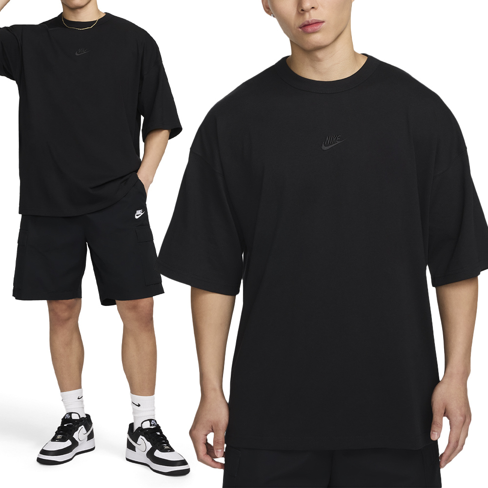 Nike As M Nsw Tee Os Prem Essntl Fa 男款 黑色 寬版 短袖 HF9607-010