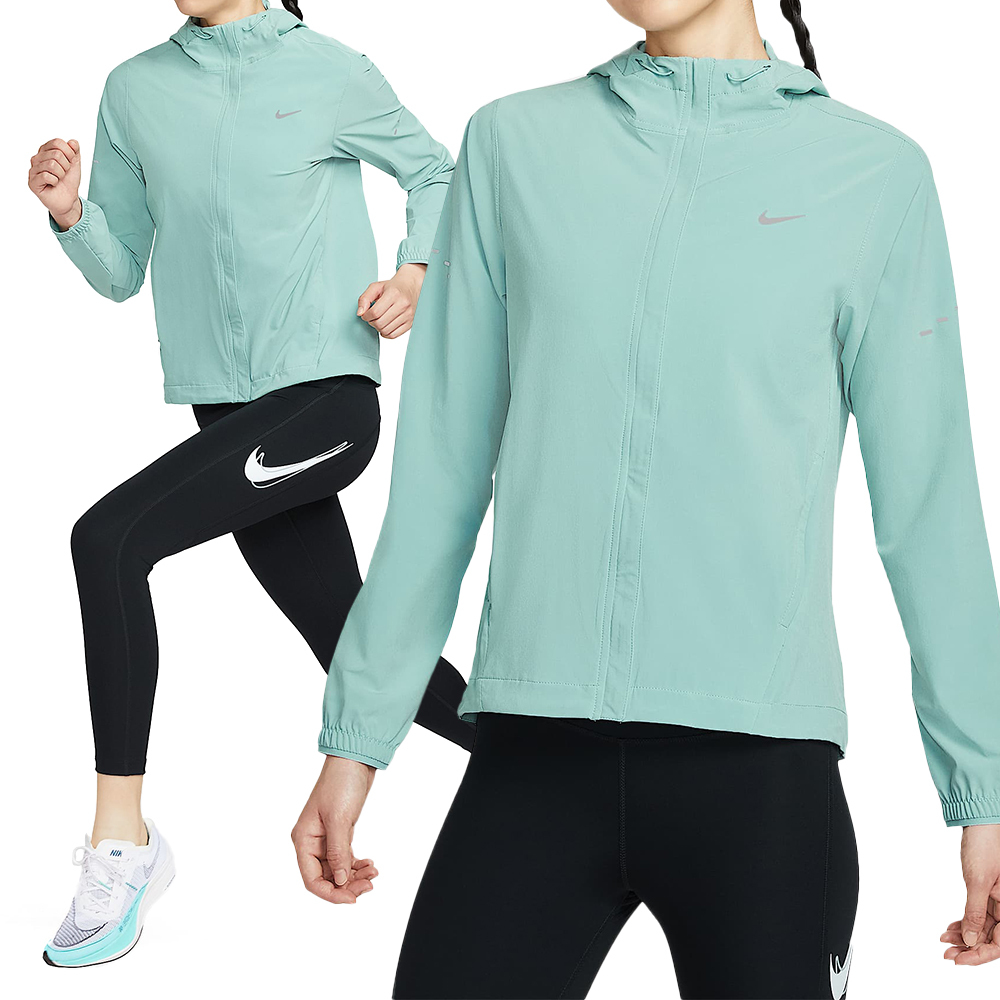 Nike As W Nk Swift Rpl Pkbl Jkt 女款 綠色 休閒 運動 外套 HQ0651-017
