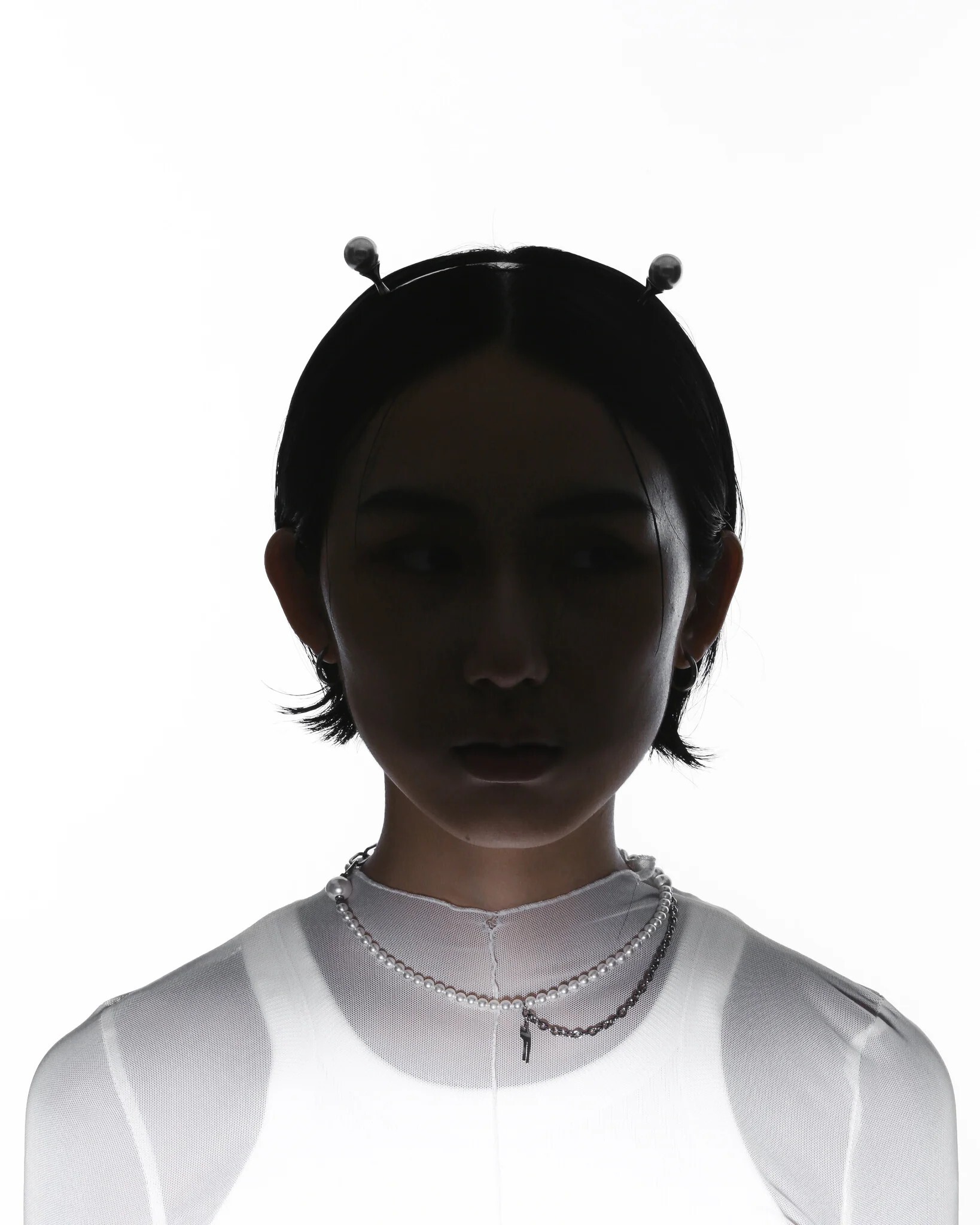 Fe3c F Logo Pearl Necklace 珍珠 項鍊