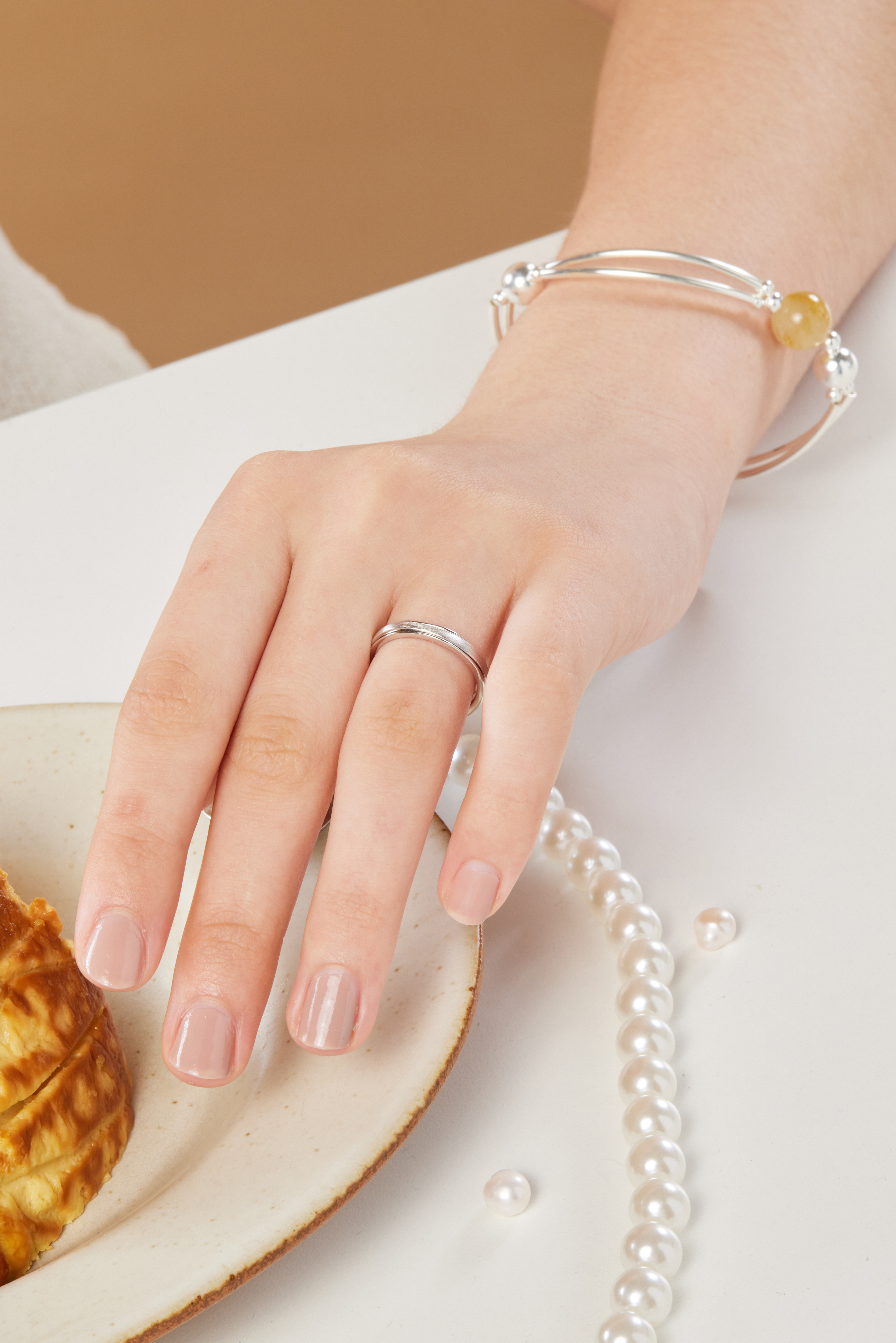 R1205 | 純銀霧面戒指