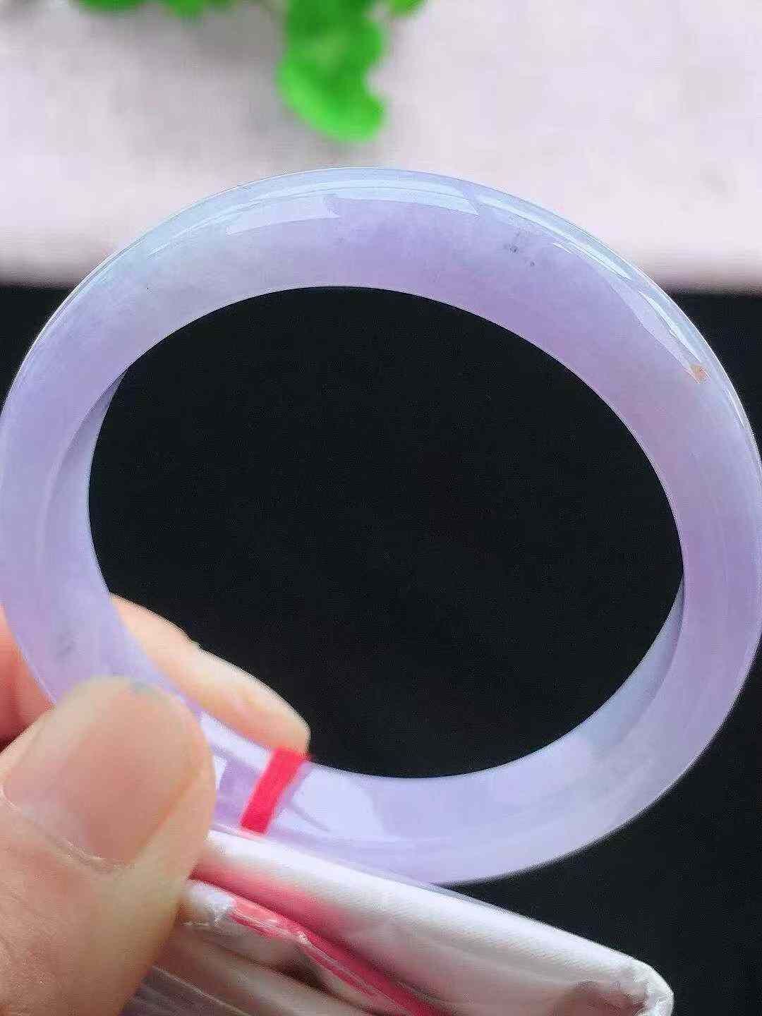 7205844 50.5mm紫羅蘭翡翠貴妃手鐲 (50-52)