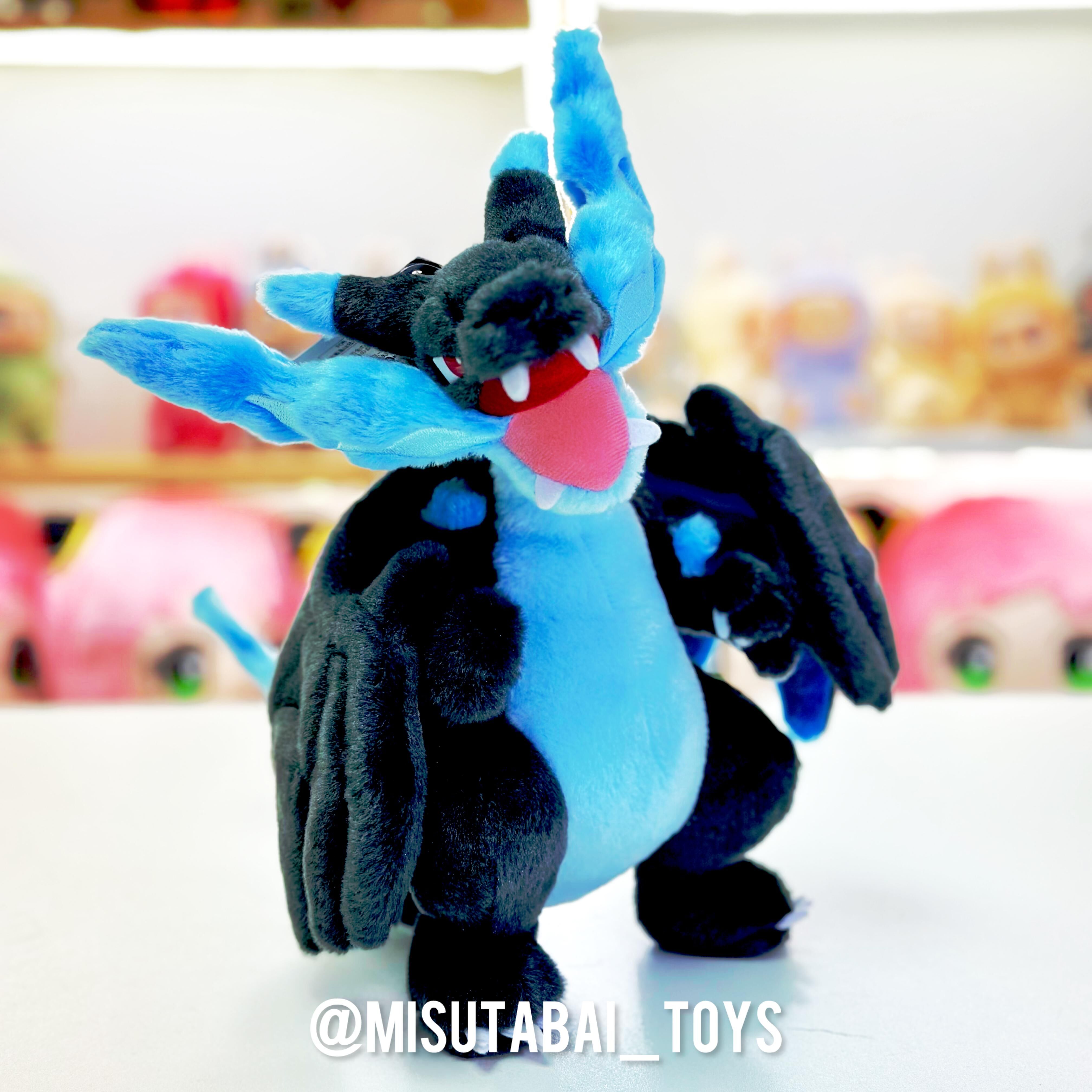 Pokemon Center Pokemon 決定了就是你 Mega噴火龍X毛公仔