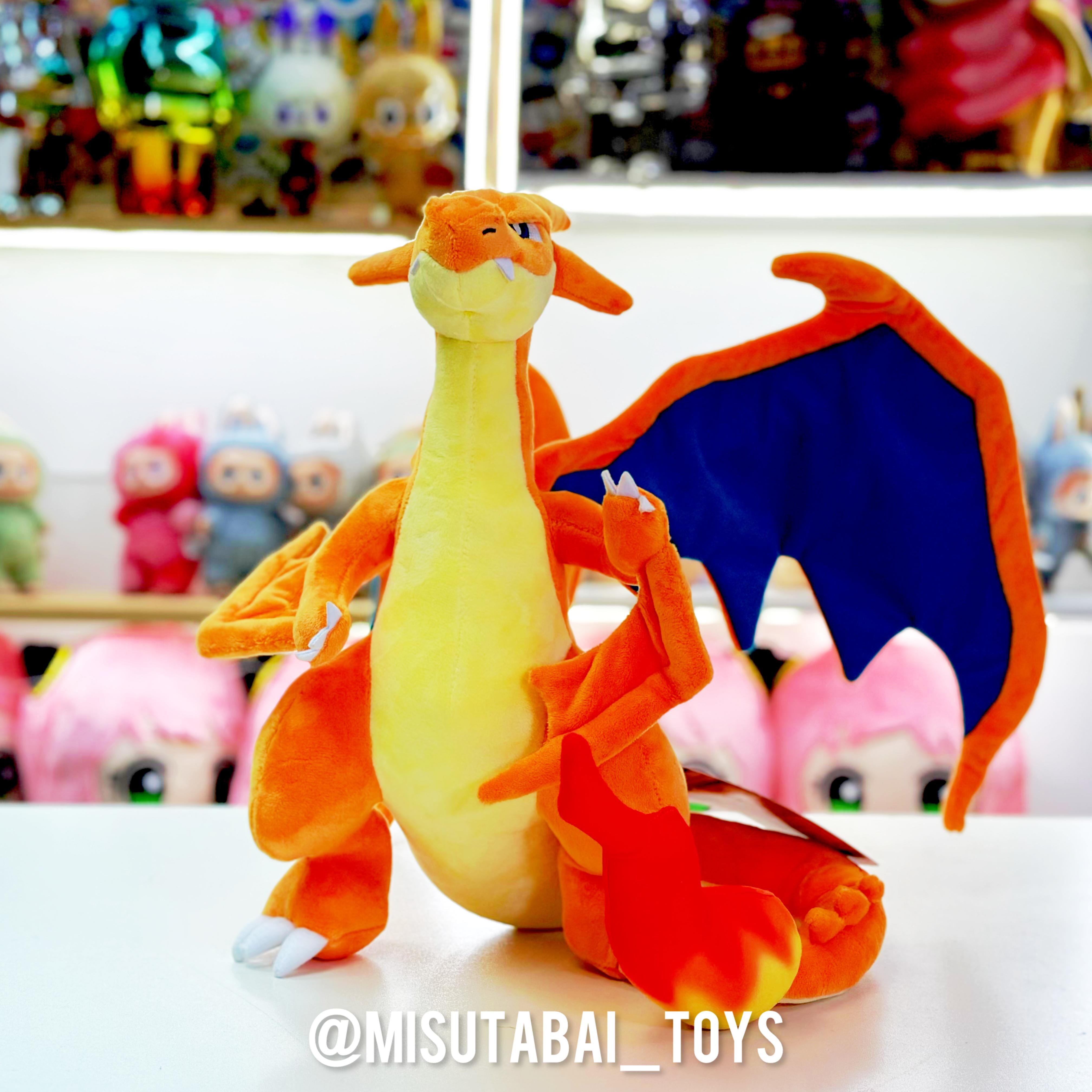 Pokemon Center Pokemon 決定了就是你 Mega噴火龍Y毛公仔