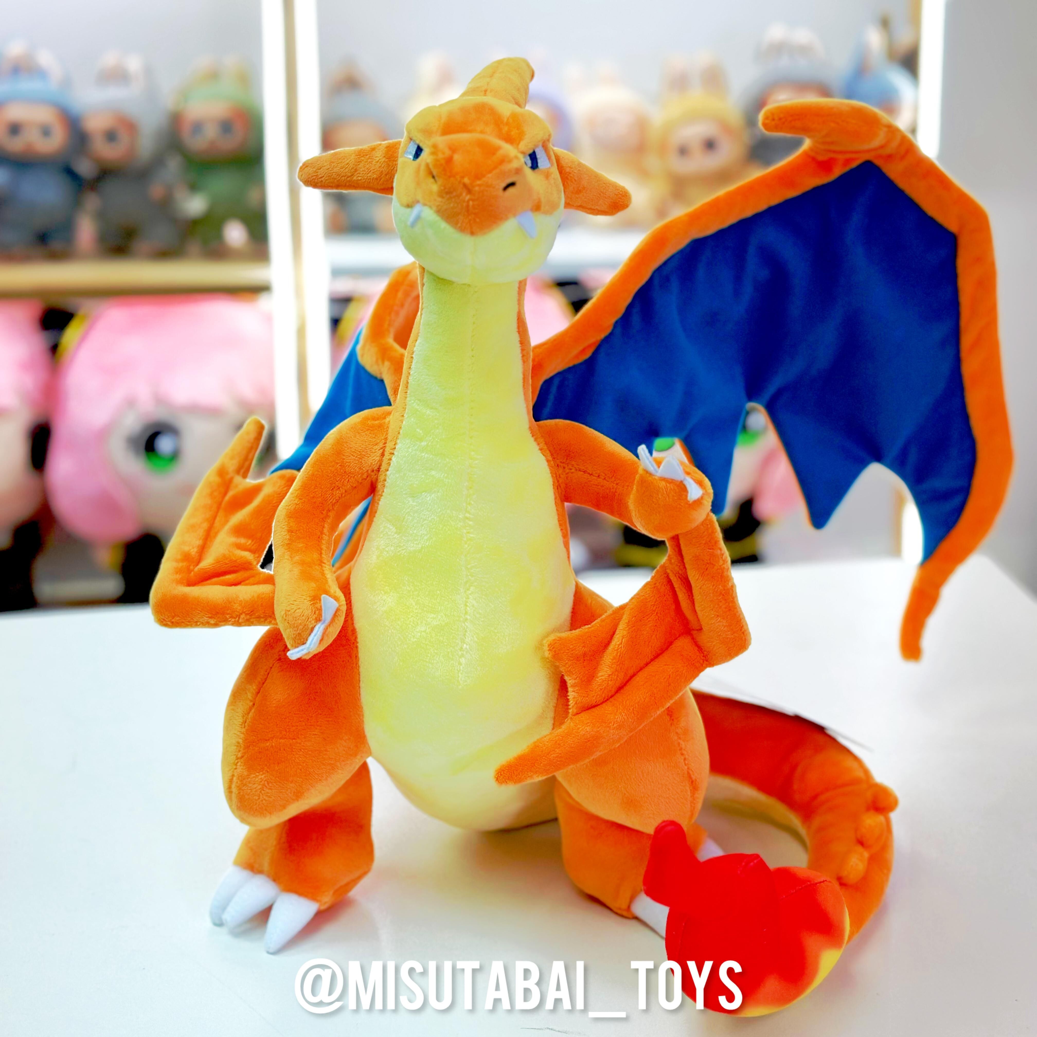 Pokemon Center Pokemon 決定了就是你 Mega噴火龍Y毛公仔