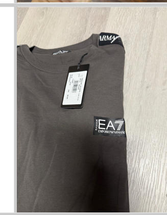 Emporio Armani EA7 手臂串標 短袖上衣 短T