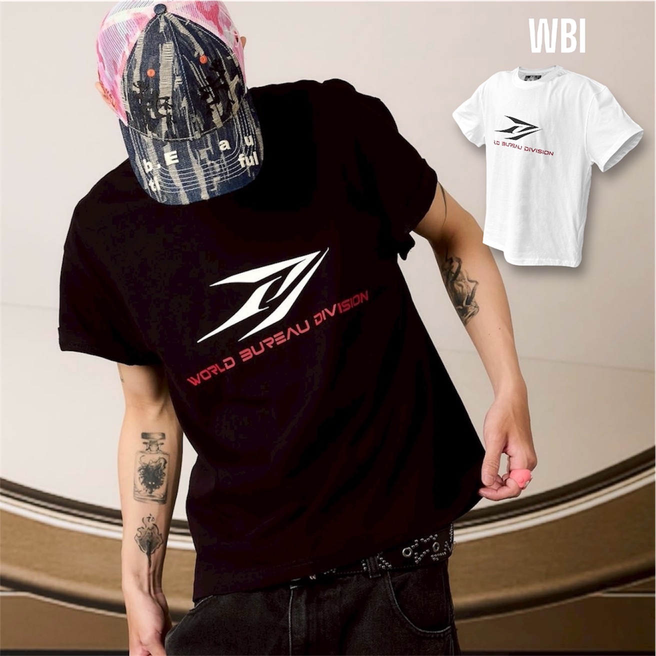 WBI 25SS Order Sentinel-WB-05 / WBI Heavy Silicone-Print Tee