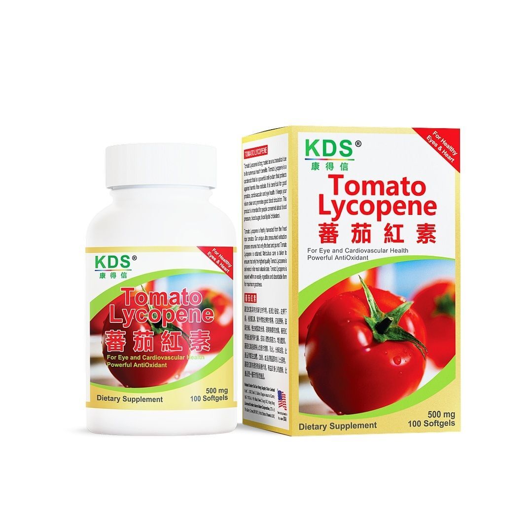 KDS - 康得信 蕃茄紅素 500mg 100粒裝 (平行進口)