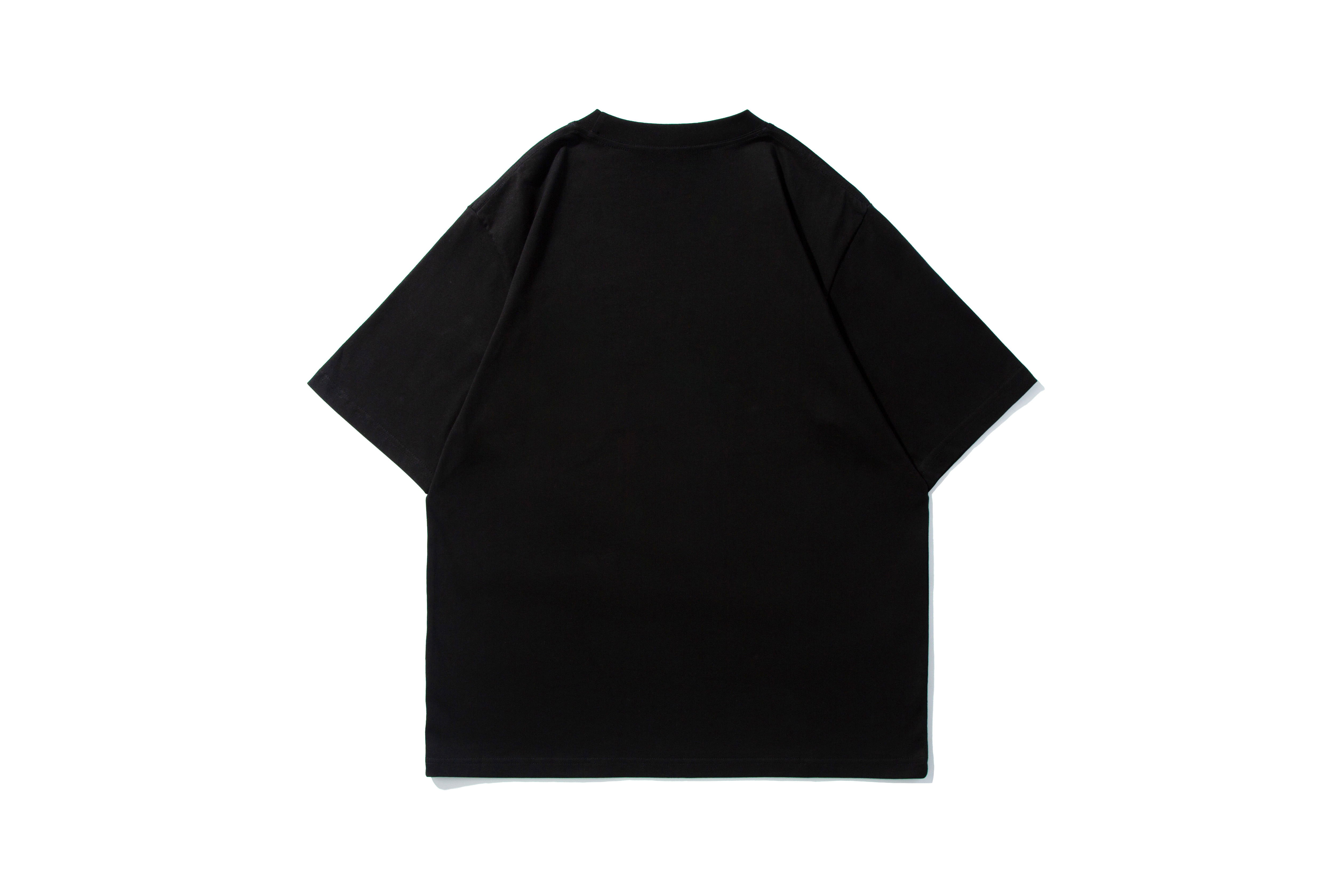 REMIX "WAVE WING LOGO TEE" (Black)