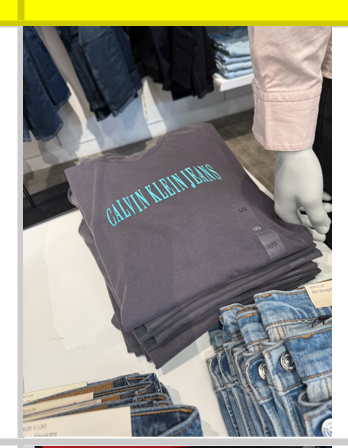 Calvin Klein Jeans CK 簡約字母 短袖上衣 短袖 短T