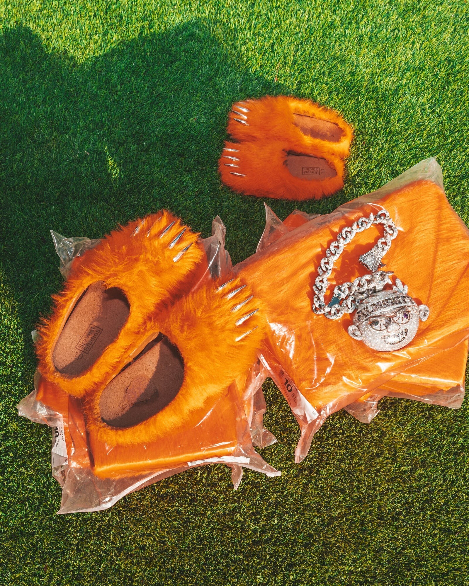 【Focus Store】預購 Bravest Studios Glorange Bear Claw Mules "Orange" 橘色 熊掌 穆勒