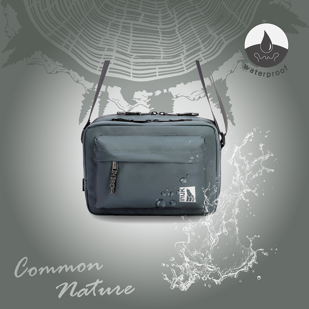 【INUK】全境防水 | PULPIT ROCK_WR 森林綠 | 側背包 6L