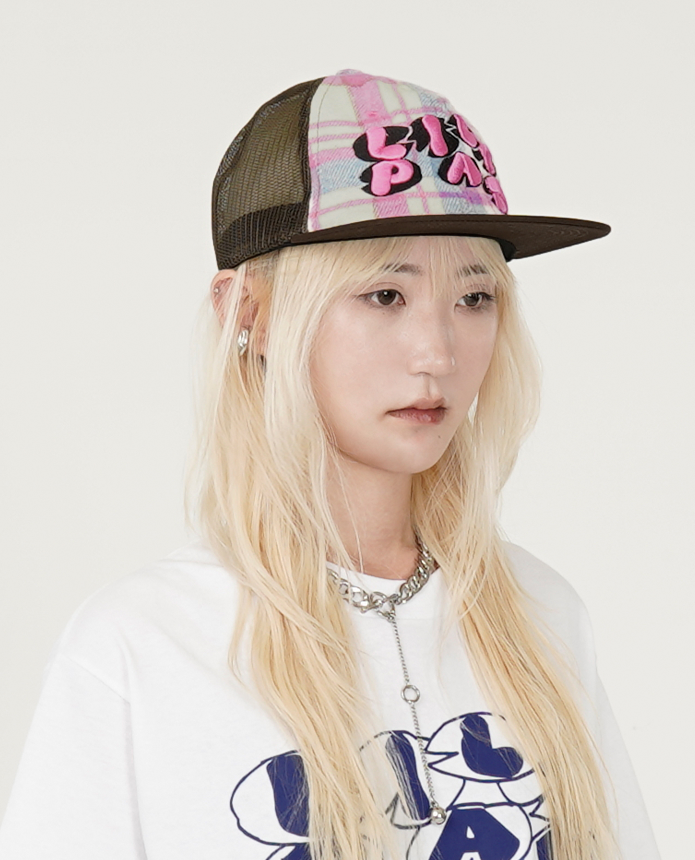 Lilypad Magazine 6 Panel Custom Unstructured Mesh Hat - ISSUE 6