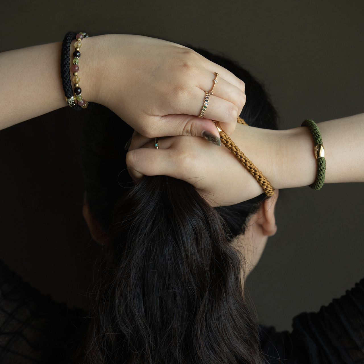 慢溫髮圈三入組