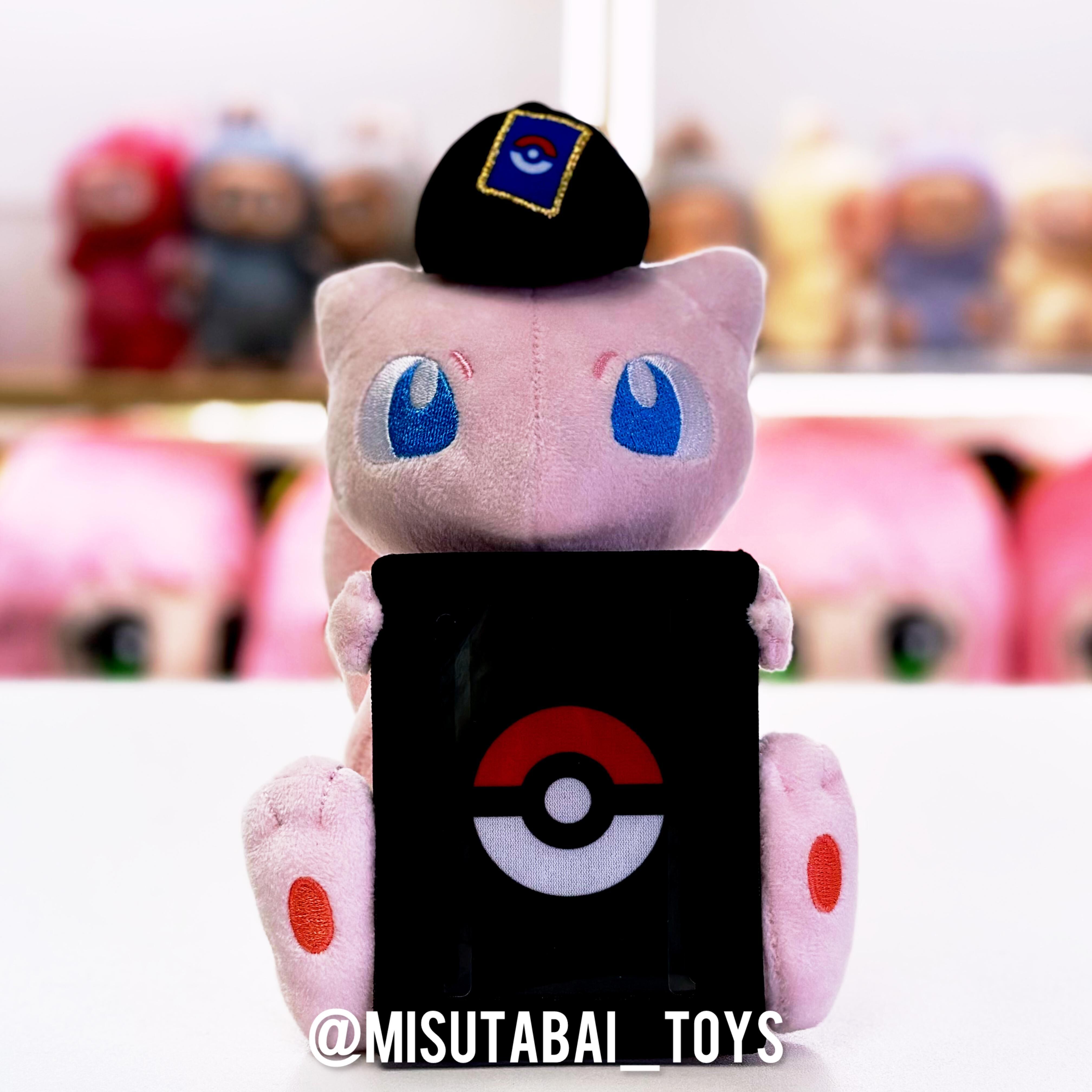 Pokemon Center 遊戲卡收藏毛絨公仔 (夢夢)