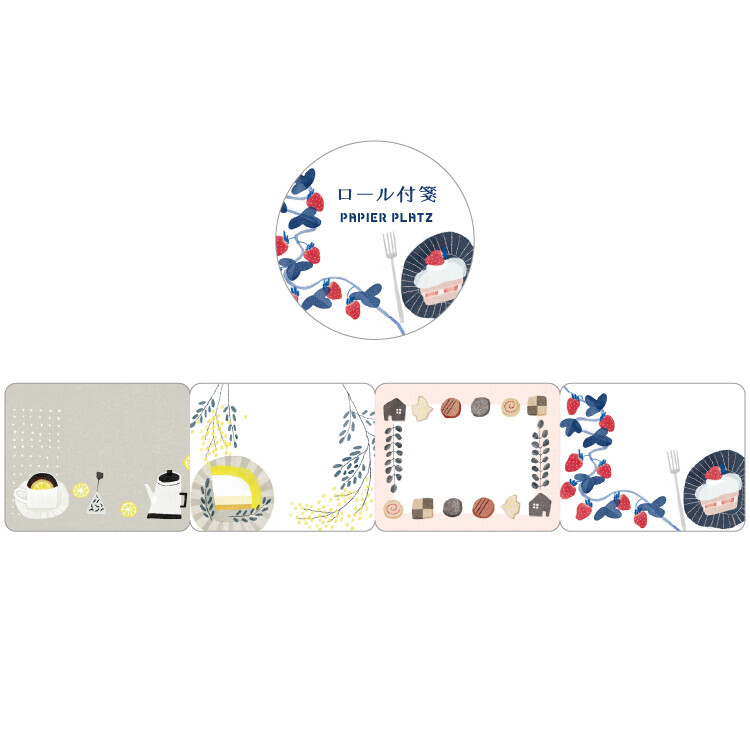 PAPIER PLATZ／nakano emi 便條貼紙捲