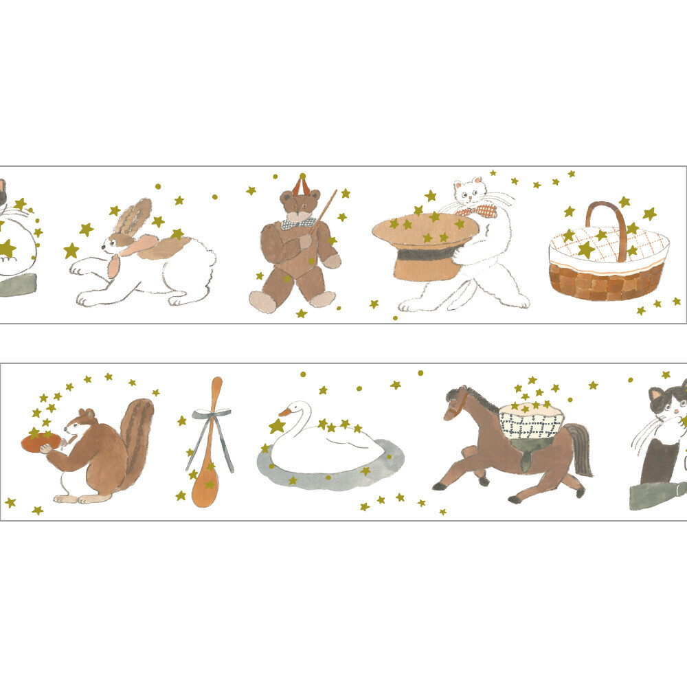 PAPIER PLATZ／tobimatsushoichiro 金箔紙膠帶